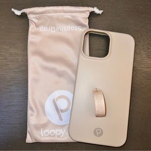 Sandstone iPhone 13 Pro Max Loopy Case 🤎